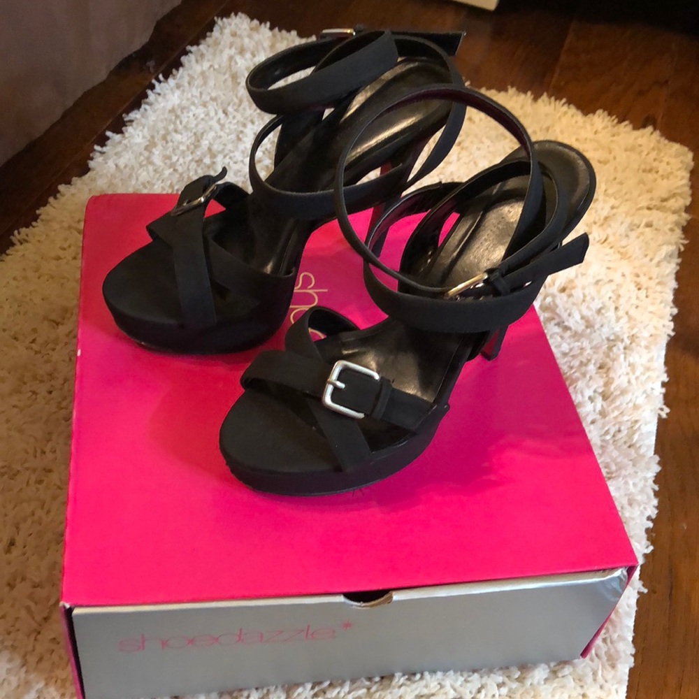 High heel shoes